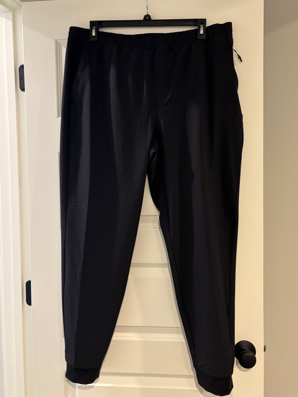 Men's Black FLX Athletic Jogger Pants NWT